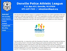 Tablet Screenshot of denvillepal.org